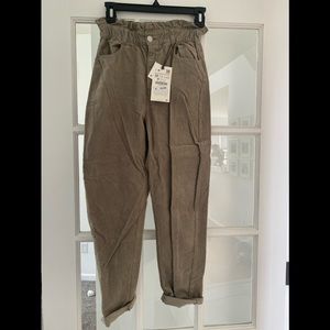 NWT Zara corduroy pants 32